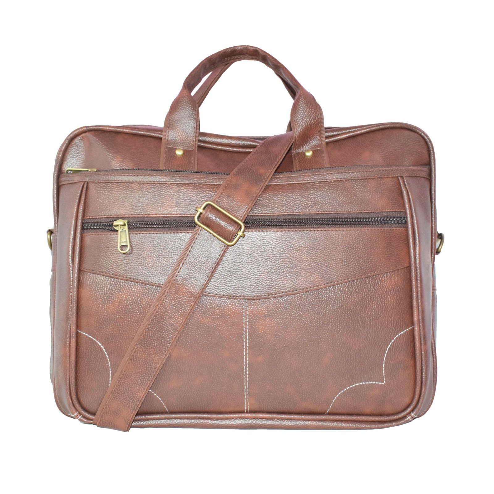 Custom corporate laptop briefcase bag made by Strapit in Delhi